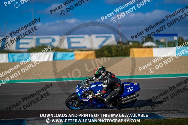 25 to 27th november 2017;Jerez;event digital images;motorbikes;no limits;peter wileman photography;trackday;trackday digital images